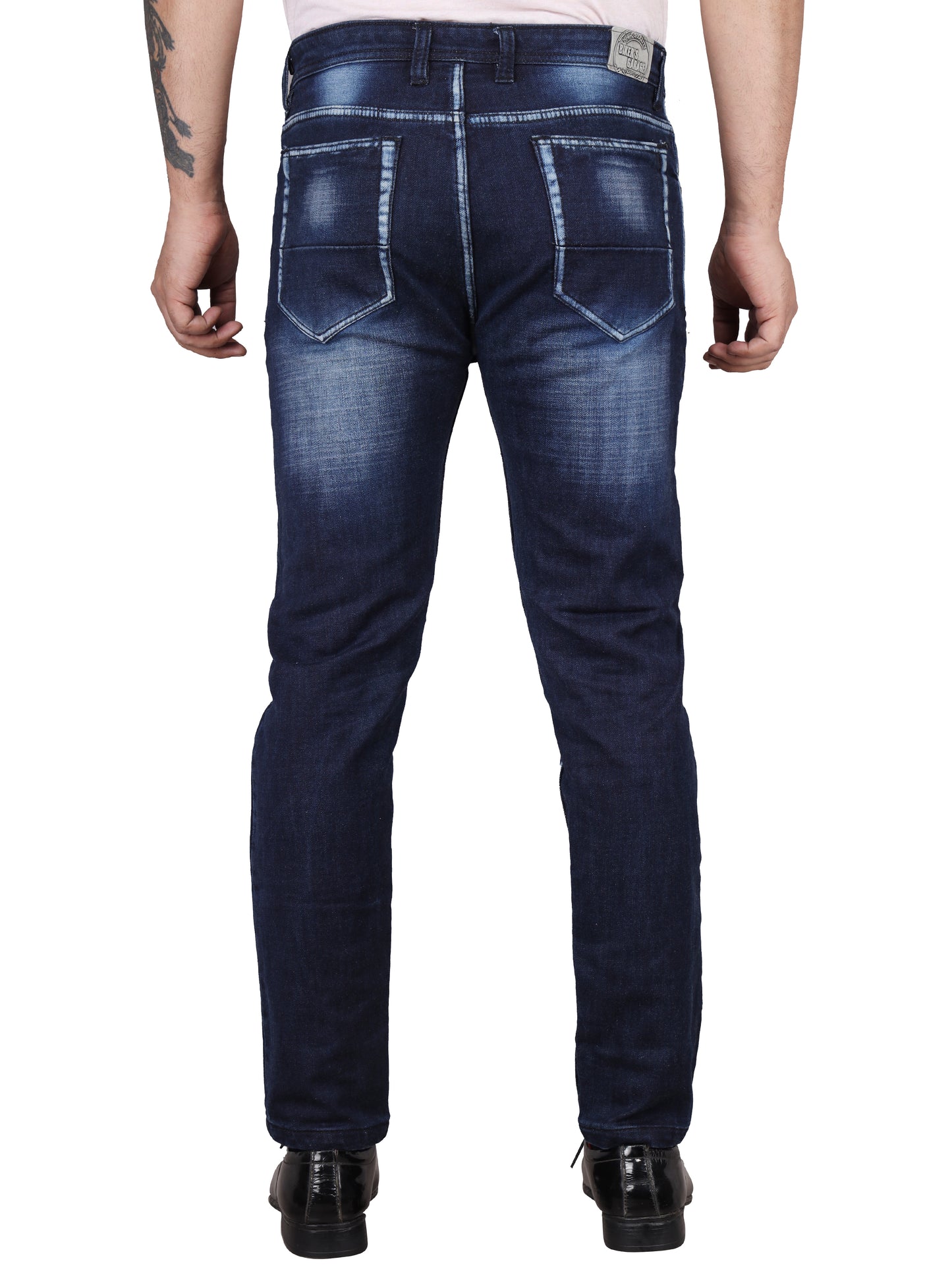 Biker's Garage Men Highlighted Stylist Jeans