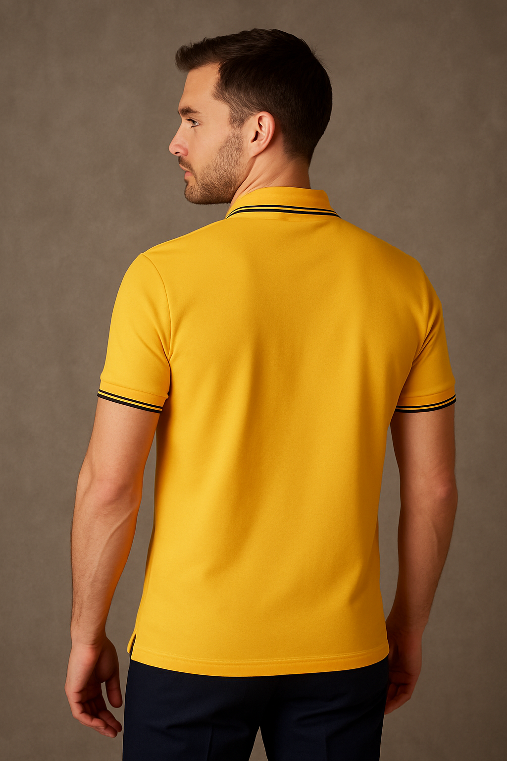 Men’s Premium Polo T-Shirt Combo (Bottle Green & Mustard Yellow) – Smart Casual Dual Pack