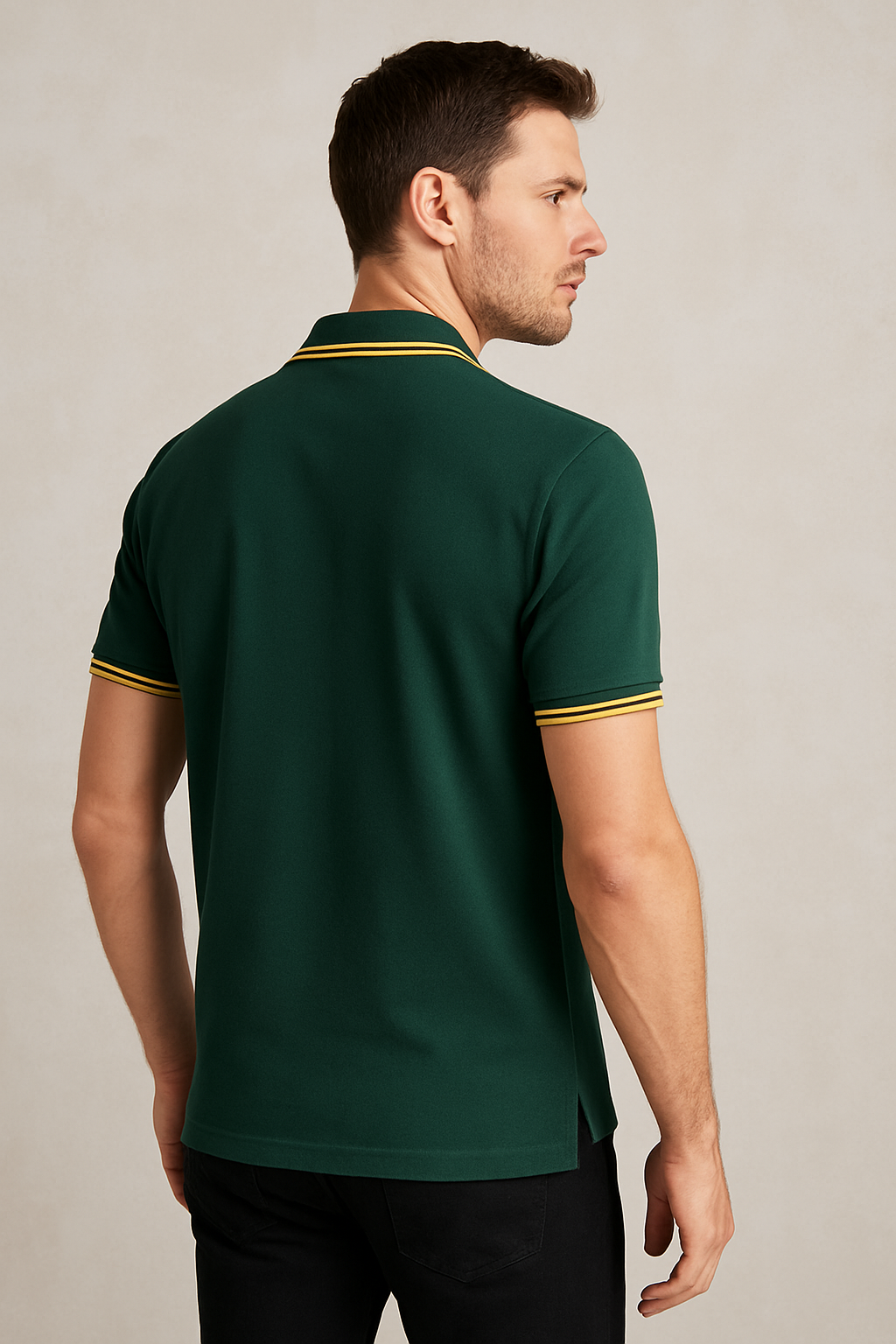 Men’s Classic Polo T-Shirt Combo (Bottle Green & Maroon) – Premium Dual Pack